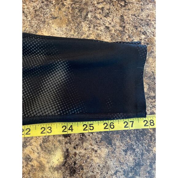 On Running Black Lumos Long Tight Size Small Zip Ankle - Picture 11 of 11